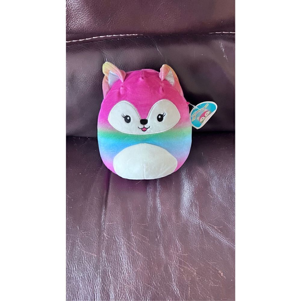 SQUISHMALLOWS XENIA OMBRE RAINBOW FOX NEW KELLYTOY